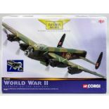 A collection of twenty-five Corgi diecast model planes, including - Avro Lancaster MKIII (Special)