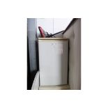 A 'HOMEKING' SMALL FRIDGE AND A DIRT DEVIL 'ROOM MATE' VACUUM (2)