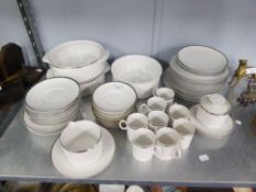 THOMAS, GERMAN CHINA DINNER SERVICE TO INCLUDE TUREENS ETC... (43 PIECES)