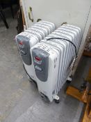 TWO DELONGI ELECTRIC PORTABLE RADIATORS (2)