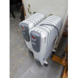 TWO DELONGI ELECTRIC PORTABLE RADIATORS (2)