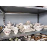 ROYAL ALBERT 'LAVENDER ROSE' PART TEA SERVICE OF 53 PIECES