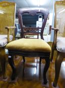 A VICTORIAN DINING CHAIR