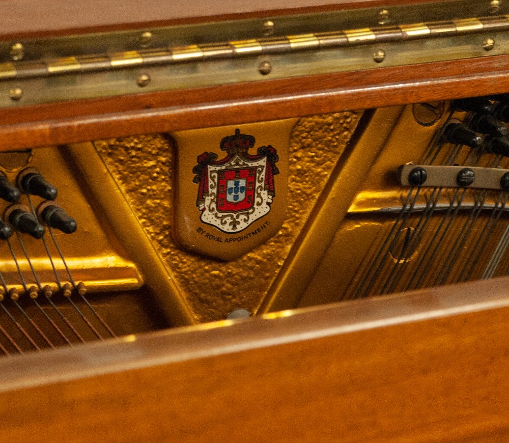 CHALLEN UPRIGHT PIANOFORTE, IN LIGHT MAHOGANY CASE - Image 2 of 3