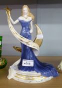 A MODERN ROYAL WORCESTER CHINA FIGURE 'DESTINY'