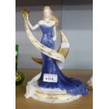 A MODERN ROYAL WORCESTER CHINA FIGURE 'DESTINY'