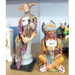 ROYAL DOULTON 'THE JESTER' HN 2016 AND 'THE CHIEF' HN 2892 (2)