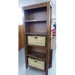 NEXT SOLID WOOD BOOKCASE, SIDEBOARD AND TV UNIT