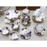 'YE OLDE ENGLISH' GROSVENOR CHINA TEA WARES OF 45 PIECES