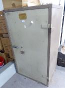 A WITHY GROVE STORES. FIREPROOF SAFE/CABINET (BROKEN TOP HINGE)