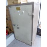 A WITHY GROVE STORES. FIREPROOF SAFE/CABINET (BROKEN TOP HINGE)