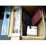 TOSHIBA AND DELL LAPTOP, TWO HAIRDRYERS, DAEWOO 2000W CONVECTOR HEATER AND SAMSUNG MONITOR (SOLD