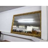 LARGE GILT FRAMED MIRROR