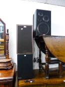 THREE PAIRS OF HiFi SPEAKERS