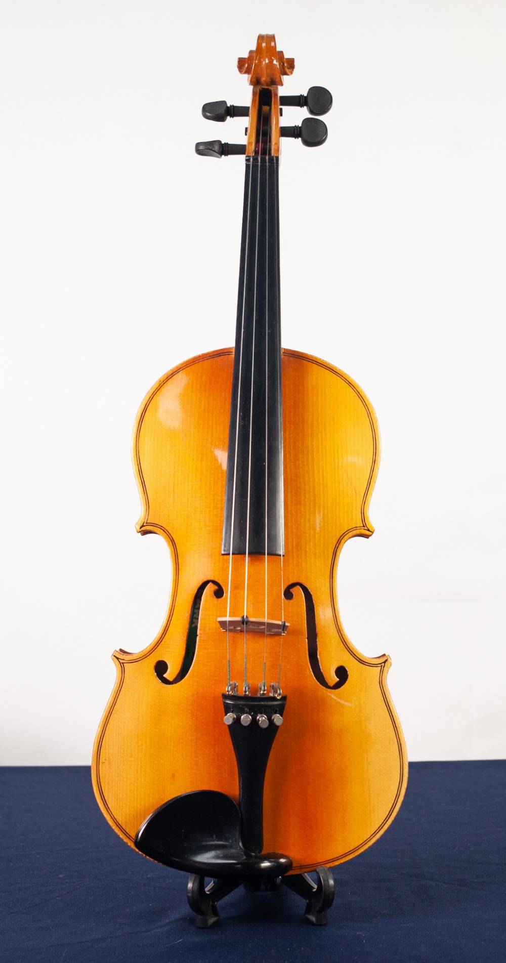 'LARK' CHINESE VIOLIN with one-piece, 14" (35.5cm) back (in new condition) with BOW and CASE