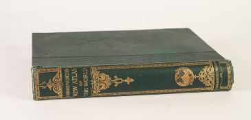 HARMSWORTH CIRCA 1920's NEW ATLAS OF THE WORLD WITH AN ATLAS OF THE GREAT WAR, in green and gilt