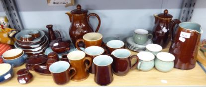 QUANTITY OF BOURNE, DENBY WARE DINNER AND TEA WARES