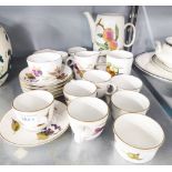 ROYAL WORCESTER 'EVESHAM' OVEN TO TABLE WARE COFFEE SERVICE FOR SIX PERSONS, 18 PIECES, PLUS RAMEKIN