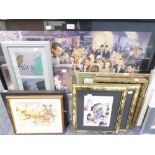 VARIOUS FRAMED PRINTS