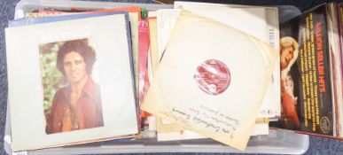 A LARGE QUANTITY OF LP RECORDS AND SINGLES