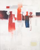 IAN ROYLE OIL PAINTING ON BOARD 'We Three Kings', an abstract Signed and dated (20)03 lower left,