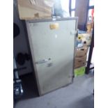 A WITHY GROVE STORES. FIREPROOF SAFE/CABINET (BROKEN TOP HINGE)