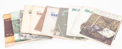 FISHING TACKLE TRADE CATALOGUES - to include; Alex Martin Catalogues for the years 1952, 1939, 1949,