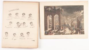 W.G. BATES (LATE NINETEENTH CENTURY) FOUR COMICAL PEN AND INK SKETCHES Including: 'How the human man