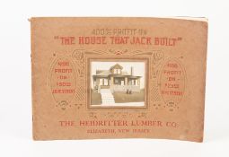 USA. AMERICAN INTEREST - Rare Trade Catalogues (c.1920). The Heidritter Lumber Co., Elizabeth New