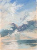CLARE MONEY PASTEL DRAWING 'Falling Light' Signed lower right, labelled verso, 2003 18 1/2" x 13 1/