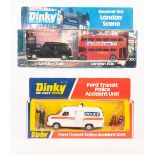 DINKY-DIE CAST TOYS VIRTUALLY MINT AND BOXED SOUVENIR SET 'LONDON SCENE' No. 300, box with minor