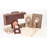 IMPORTANT WORLD WAR I MEDAL GROUP, DOCUMENTS, LETTERS, FAMILY ARCHIVE relating to Rowland Harper CPO