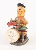 'ALPS' JAPAN FOR HANNA BARBERA PRODUCTIONS 1962 'Monty's Bedrock Band' battery powered drummer