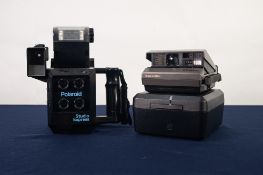 1970s POLAROID STUDIO EXPRESS CAMERA and another POLAROID IMAGE SYSTEM CAMERA (2)