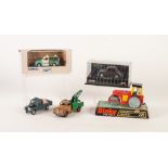 DINKY TOYS ALMOST MINT AND BOXED AVELING BARFORD - DIESEL ROLLER, Model No. 279 on card stand, under