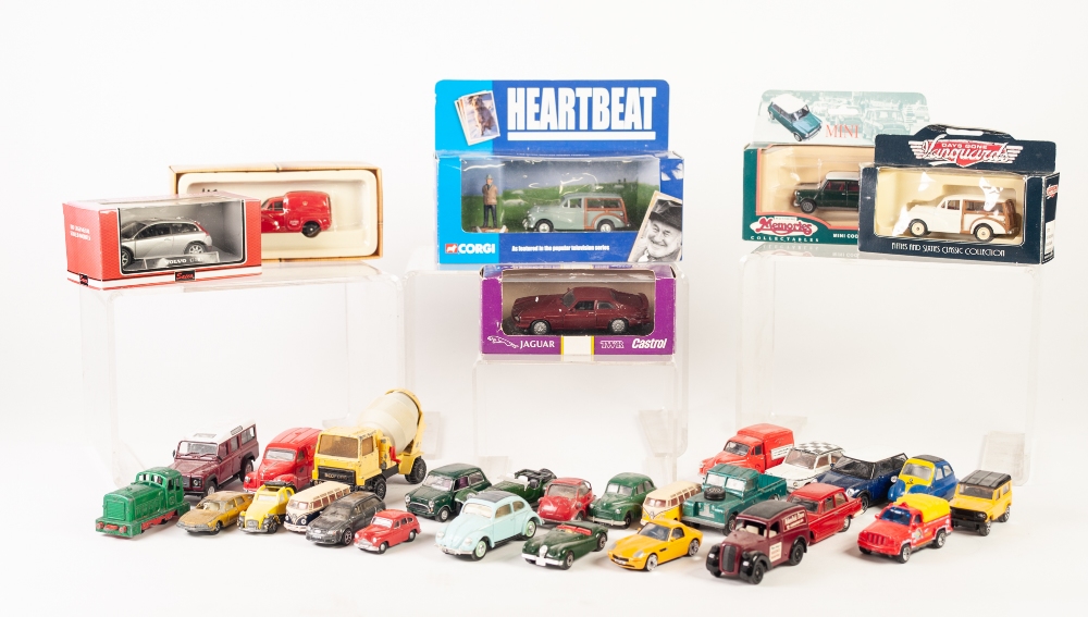 BOXED AND UNBOXED DIE-CAST TOY VEHICLES to include; Corgi mint and boxed 'Heartbeat' Morris Minor