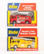 DINKY-DIE CAST TOYS MINT AND BOXED 'MERRYWEATHER MARQUIS FIRE TENDER' No. 285, with working pumps,