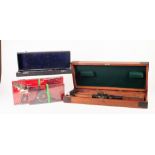 TWO BROWN & SHARP METAL PRECISION MEASURING TOOLS, both boxed, together with TWO OTHERS, (4)