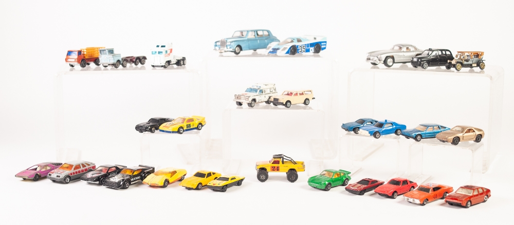 SELECTION OF UNBOXED DIE CAST TOY VEHICLES VARIOUS MAKERS, to Include; Dinky Rolls Royce Phantom V - Image 2 of 2
