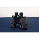 A PAIR OF CASED FIELD BINOCULARS, 10 x 50 MAGNIFICATION