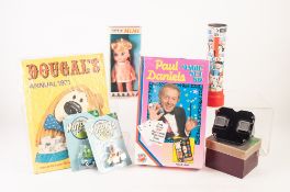 PAUL DANIELS MINT AND BOXED MAGIC SET 50, with instructions, Dougal's Annual 1971 and FIVE OTHER