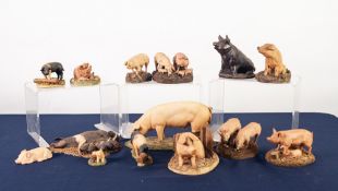 CHRISTOPHER HOLT AND CO., 'THE ARDEN ANIMALS COLLECTION', sculptured by Christopher Holt FOUR