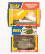 DINKY-DIE CAST TOYS MINT AND BOXED 'SHADO 2 MOBILE' No. 353, with missile, green with dark green