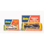 DINKY-DIE CAST TOYS MINT AND BOXED HESKETH 308E RACING CAR 'OLYMPUS CAMERAS' No. 222, dark blue