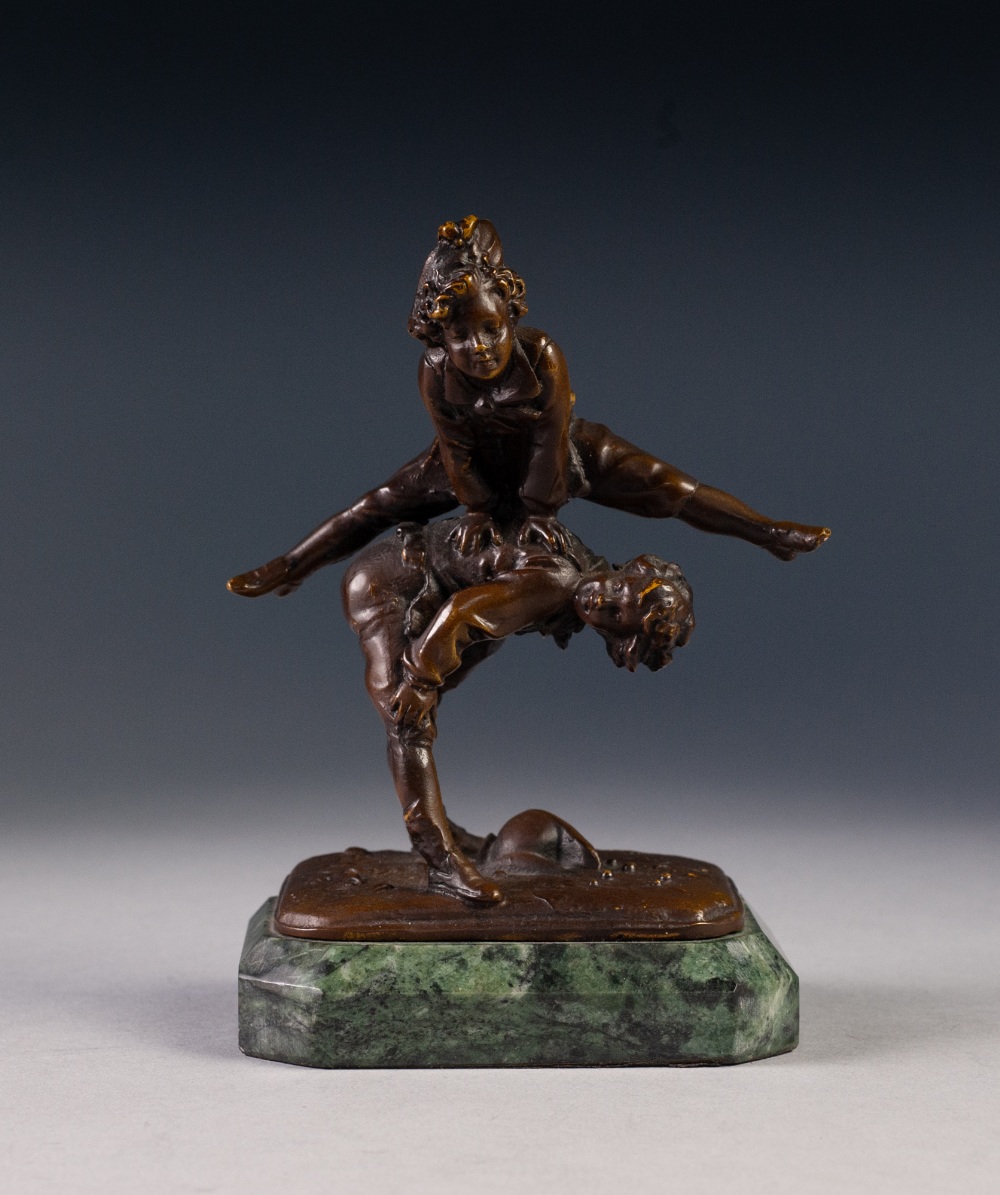 AFTER ANTOINE LOUIS BARYE CHARMING LATE NINETEENTH CENTURY BRONZE ENTITLED 'SONTE MOUTON' (leap - Image 5 of 7