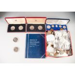 SELECTION OF MAINLY MID 20th CENTURY AND LATER, PREDOMINANTLY PRE-DECIMAL, COINAGE includes