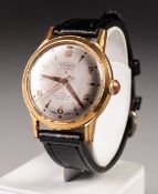 GENTS TECHNOS VINTAGE WRIST WATCH, Waterproof with Swiss 17 jewels incabloc movement circular