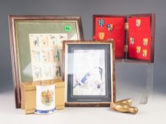 COLLECTORS ITEMS TO INCLUDE PART-SET HERALDIC SHIELDS, Kings and Queens of Great Britain;