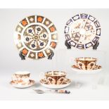EIGHT PIECES OF EARLY TWENTIETH CENTURY AND LATER ROYAL CROWN DERBY JAPAN PATTERN CHINA TEA WARES,
