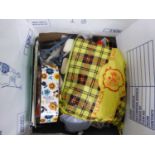 ONE BOX CONTAINING SEWING MATERIAL